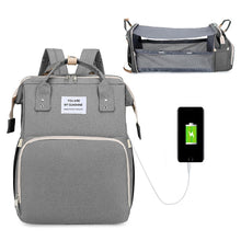 Lade das Bild in den Galerie-Viewer, BabyTourer™ Multifunktions-Babytasche - alles dabei, sogar ein Bettchen
